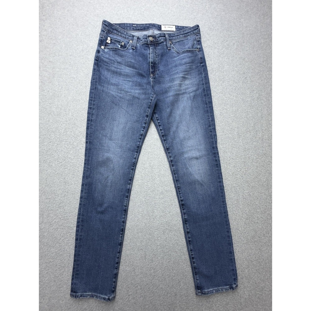 AG Adriano Goldschmied Prima Cigarette Jeans‎ Womens 30 Blue Mid Rise Stretch